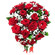букет красных роз и гипсофилы. Торонто