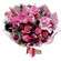 букет из роз и тюльпанов с лилией. Торонто